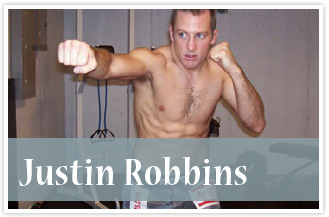 athlete Justin Robbins